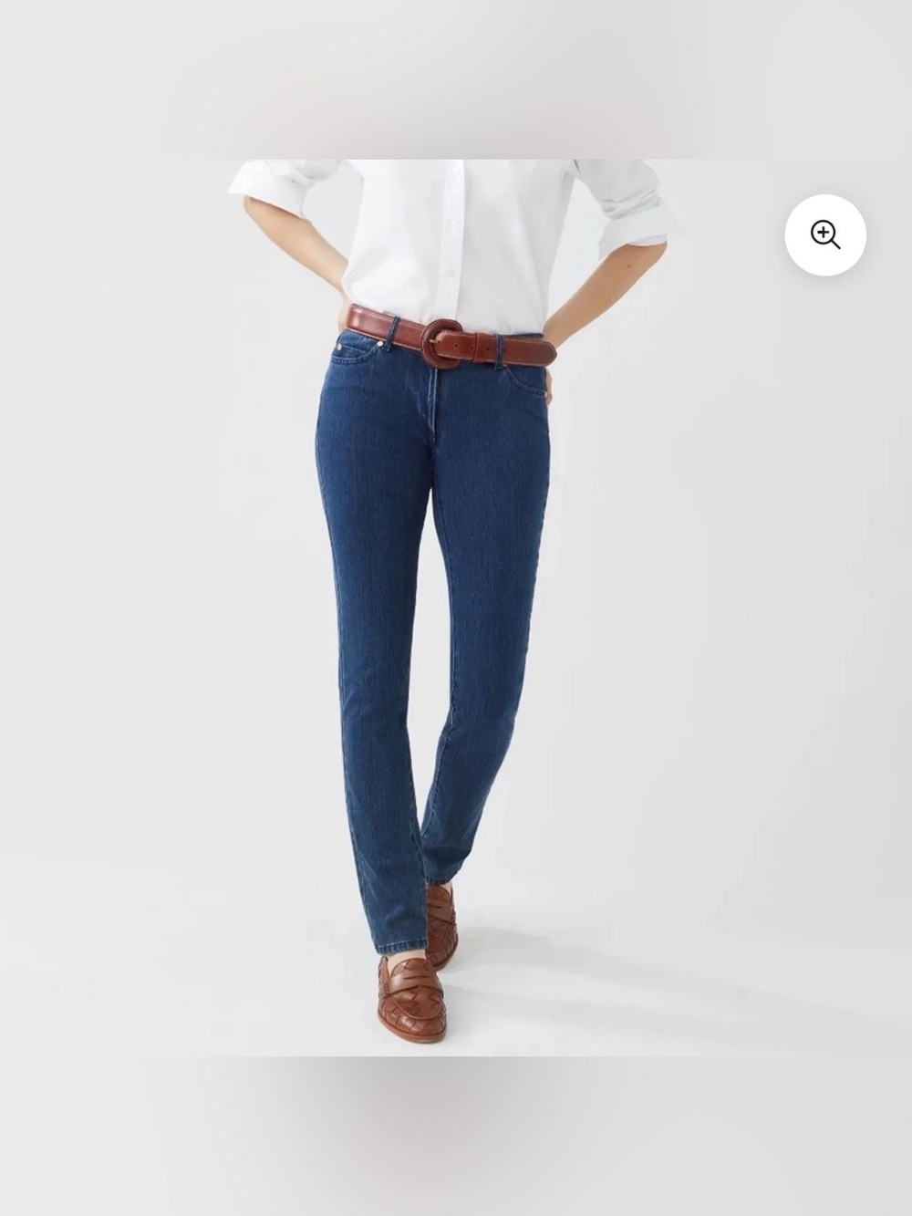 J. McLaughlin Lexi Jeans Stretch Slim Fit Mid Rise - size 6